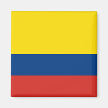 Bandera colombiana iman
