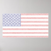 Bandera con el poster del texto de la Declaración 
