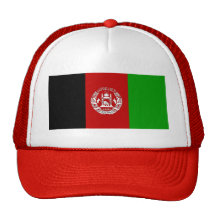 Bandera de Afganistán Gorra