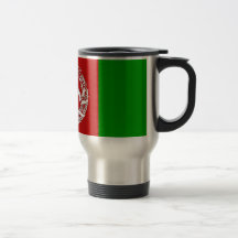 Bandera de Afganistán Taza