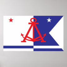 Bandera de Alameda Posters