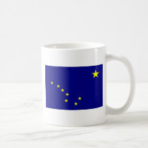 Bandera de Alaska Tazas