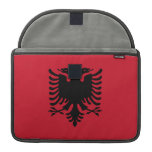 Bandera de Albania Funda Para Macbooks
