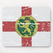 BANDERA DE ALDERNEY ALFOMBRILLA DE RATÓN