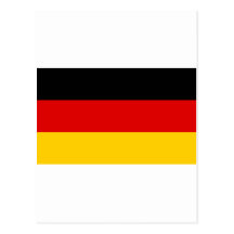 Bandera de Alemania Postales