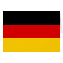 Bandera de Alemania Tarjeta