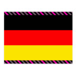Bandera de Alemania Tarjeta Postal