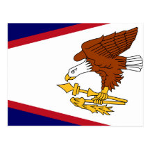 Bandera de alta calidad de American Samoa Postal