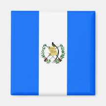 Bandera de alta calidad de Guatemala Imanes De Nevera