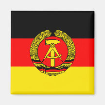 Bandera de alta calidad de la Alemania Oriental Imanes Para Frigoríficos