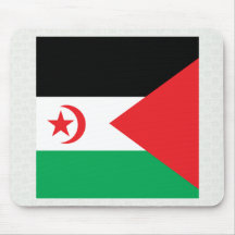 Bandera de alta calidad de Western Sahara Alfombrillas De Ratón