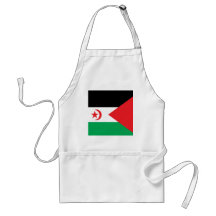 Bandera de alta calidad de Western Sahara Delantales