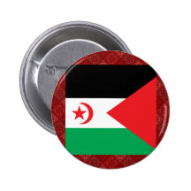 Bandera de alta calidad de Western Sahara Pins