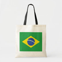 Bandera de alta calidad del Brasil Bolsas Lienzo