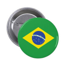 Bandera de alta calidad del Brasil Pins