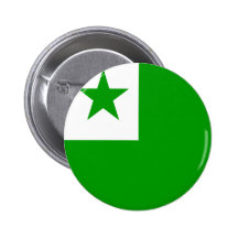 Bandera de alta calidad del esperanto pin