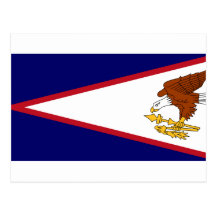 Bandera de American Samoa Postal