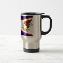 Bandera de American Samoa Taza