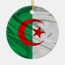 Bandera de Argelia Adorno De Navidad
