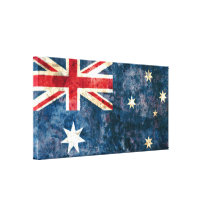 Bandera de Australia Impresiones En Lienzo Estiradas