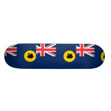 Bandera de Australia occidental, Australia Monopatín Personalizado