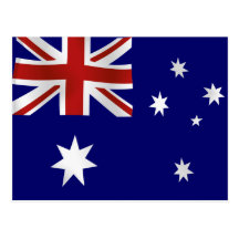 Bandera de Australia Postales