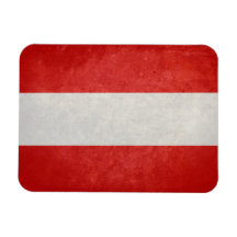 Bandera de Austria Iman Rectangular