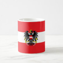 Bandera de Austria Tazas