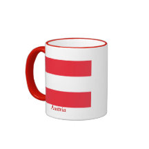 Bandera de Austria Tazas