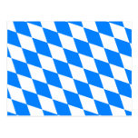 Bandera de Baviera de Alemania Postales