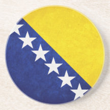 Bandera de Bosnia Posavasos Cerveza