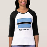 Bandera de Botswana Camiseta