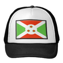 Bandera de Burundi Gorro