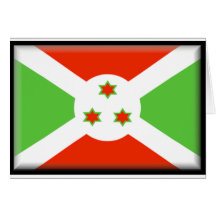 Bandera de Burundi Tarjetas