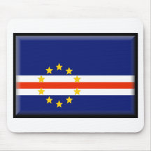 Bandera de Cabo Verde Alfombrillas De Ratón