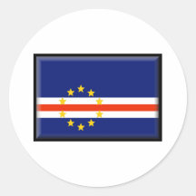 Bandera de Cabo Verde Pegatinas