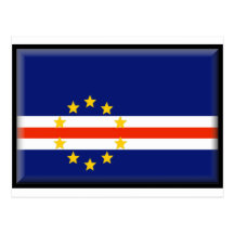 Bandera de Cabo Verde Postales