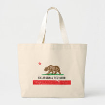 Bandera de California del vintage Bolsas