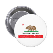 Bandera de California del vintage Pin