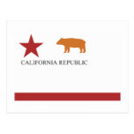 Bandera de California (vieja) Tarjeta Postal