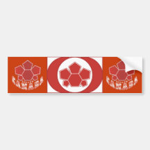Bandera de Canadá del fútbol Etiqueta De Parachoque