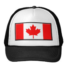 Bandera de Canadá Gorras