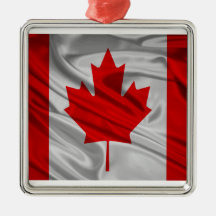 Bandera de Canadá Ornamento De Reyes Magos