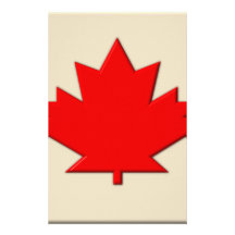 Bandera de Canadá Papeleria