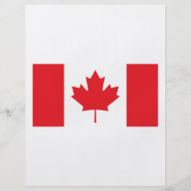 Bandera de Canadá Tarjetones
