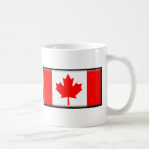Bandera de Canadá Taza De Café
