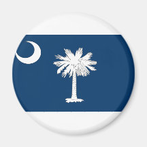 Bandera de Carolina del Sur Iman De Frigorífico