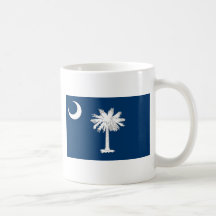 Bandera de Carolina del Sur Taza