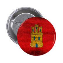 Bandera de Castilla Pin Boton