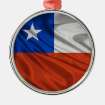 Bandera de Chile Ornamento Para Reyes Magos